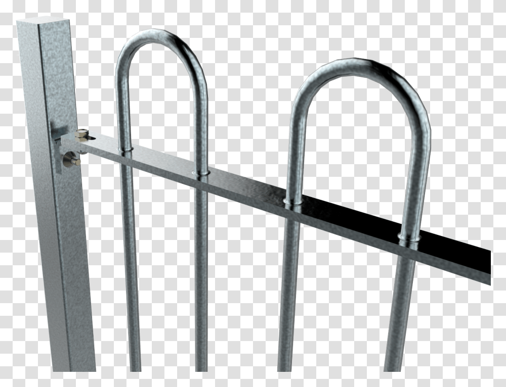 Mm High Bow Top RailingsTitle 900 Mm High Bow Gate, Handrail, Banister, Sink Faucet, Prison Transparent Png