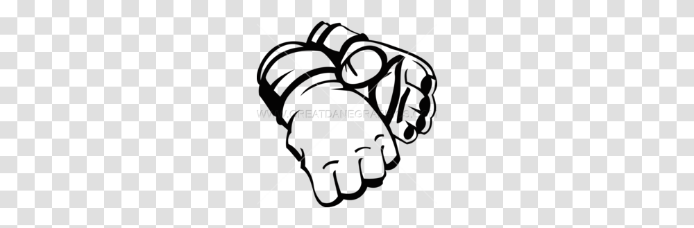 Mma Gloves Clipart, Arrow, Oars, Paddle Transparent Png
