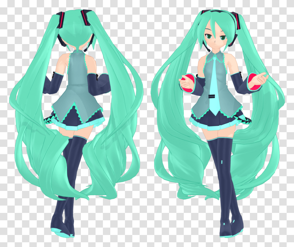 Mmd Hair Long, Person, Human, Apparel Transparent Png