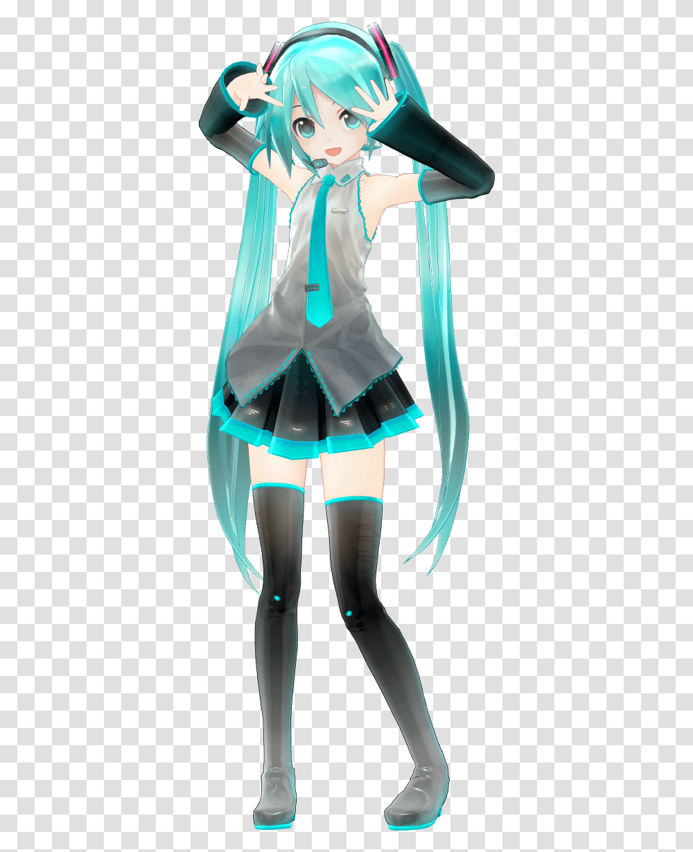 Mmd Hatsune Miku Appearance, Costume, Apparel, Person Transparent Png