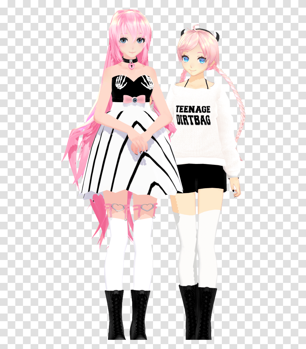 Mmd Luka Sweater, Female, Person, Blonde Transparent Png