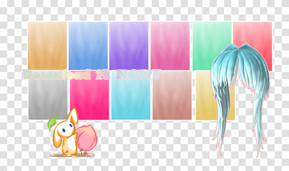 Mmd Stelly Hair Texture, Light, Icing Transparent Png