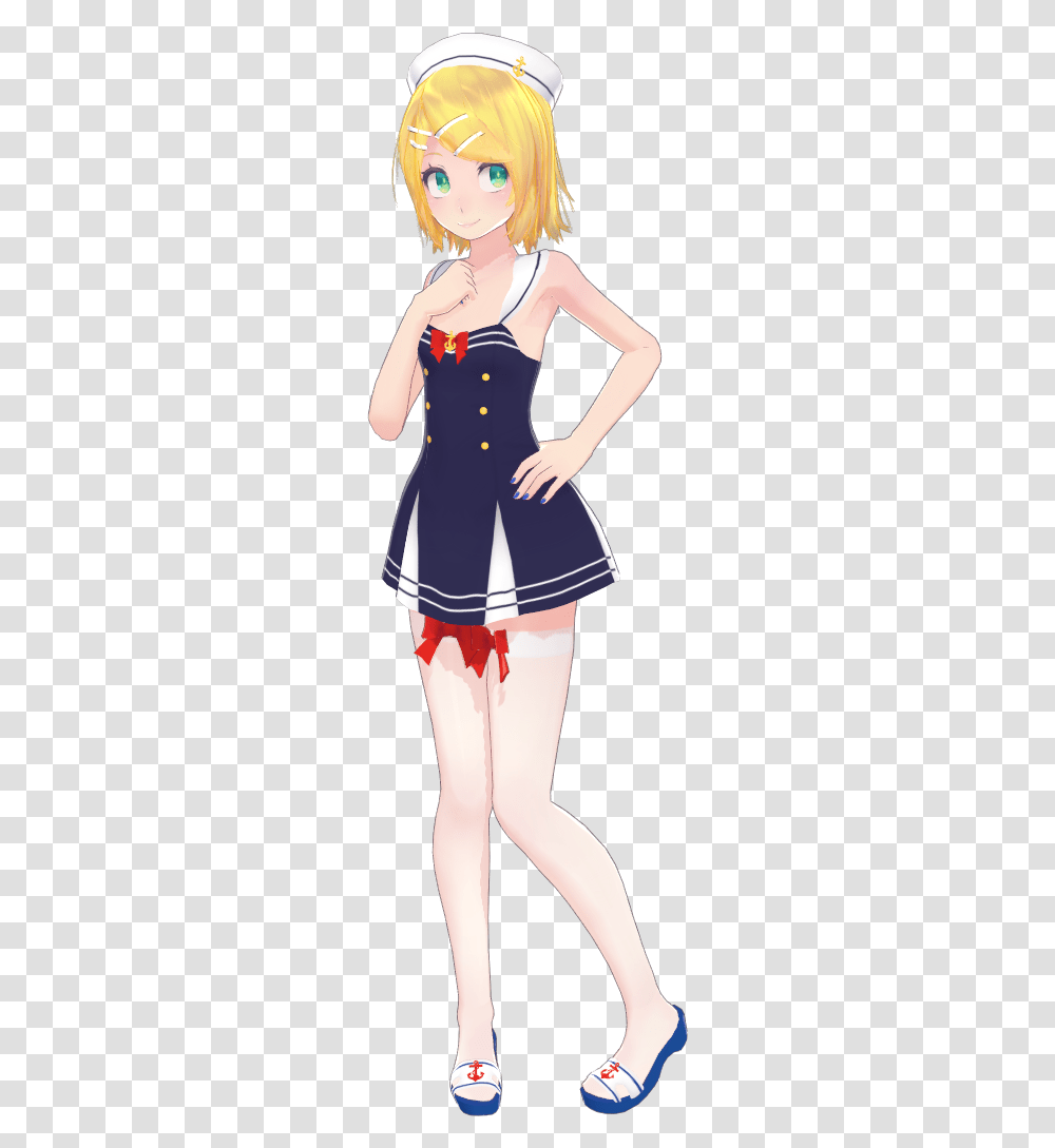 Mmd Tda Sailor Outfit, Person, Female, Costume Transparent Png