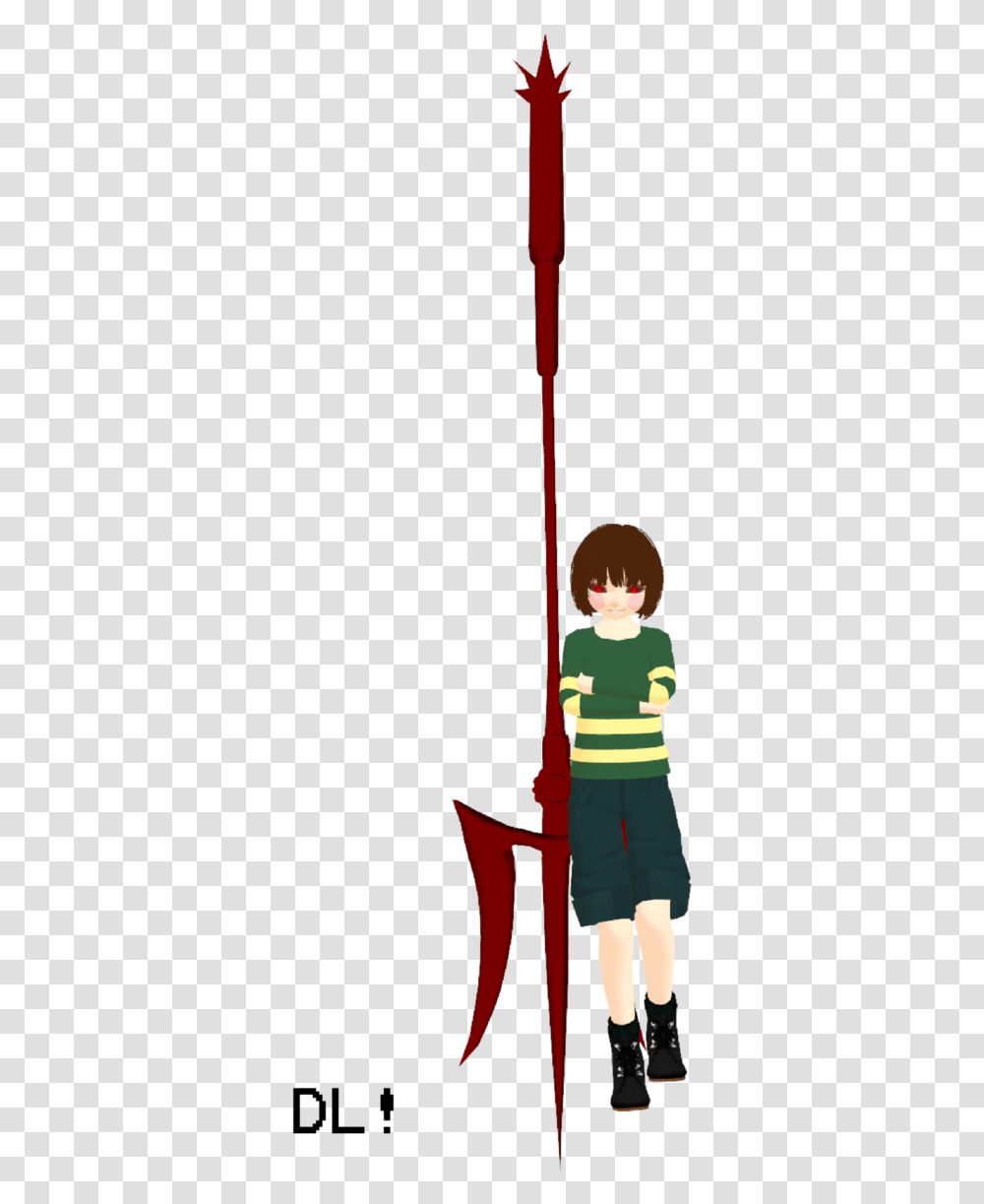 Mmd Undertale Asgore's Trident, Person, Sleeve, Outdoors Transparent Png