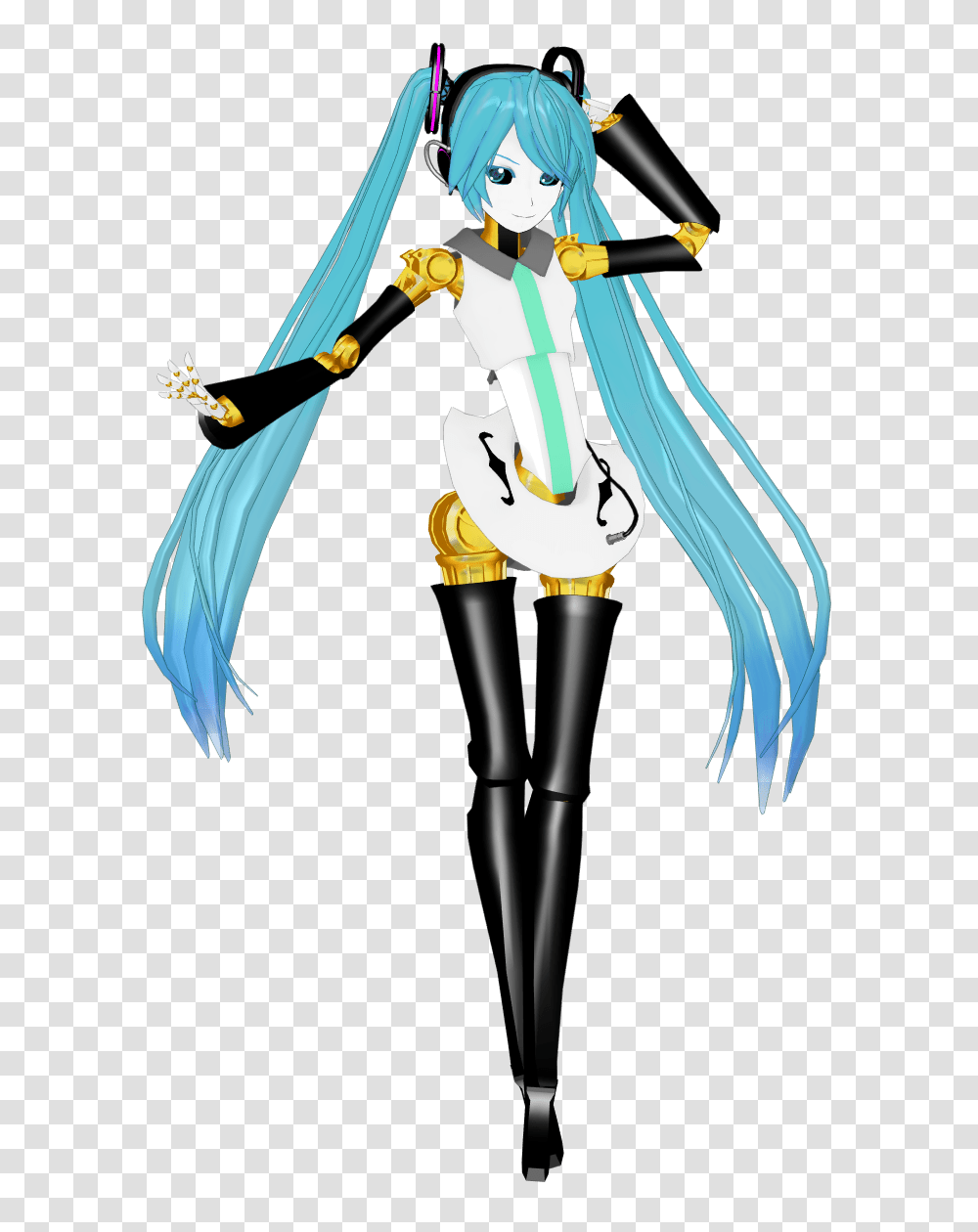 Mmdownload Denpa Robot Miku, Light, Leisure Activities, Nutcracker, Performer Transparent Png