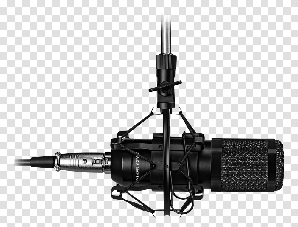 Mmickit 7 In 1 Microphone Microfono Mars Gaming, Lighting, Machine, Spotlight, LED Transparent Png