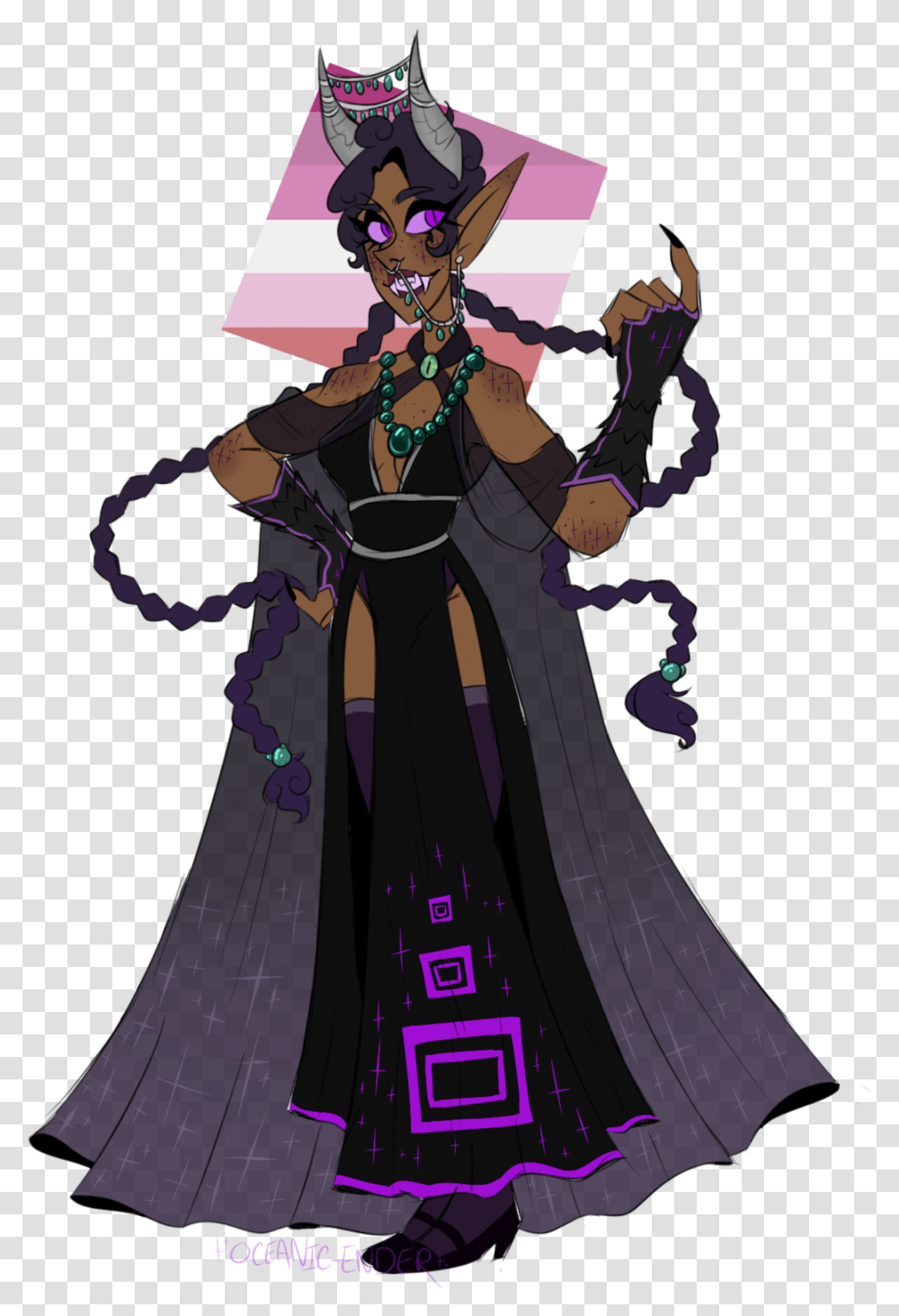 Mmm Tropical - Ender Dragon Lady My Design Of Her Ender Dragon Costume, Person, Clothing, Performer, Magician Transparent Png