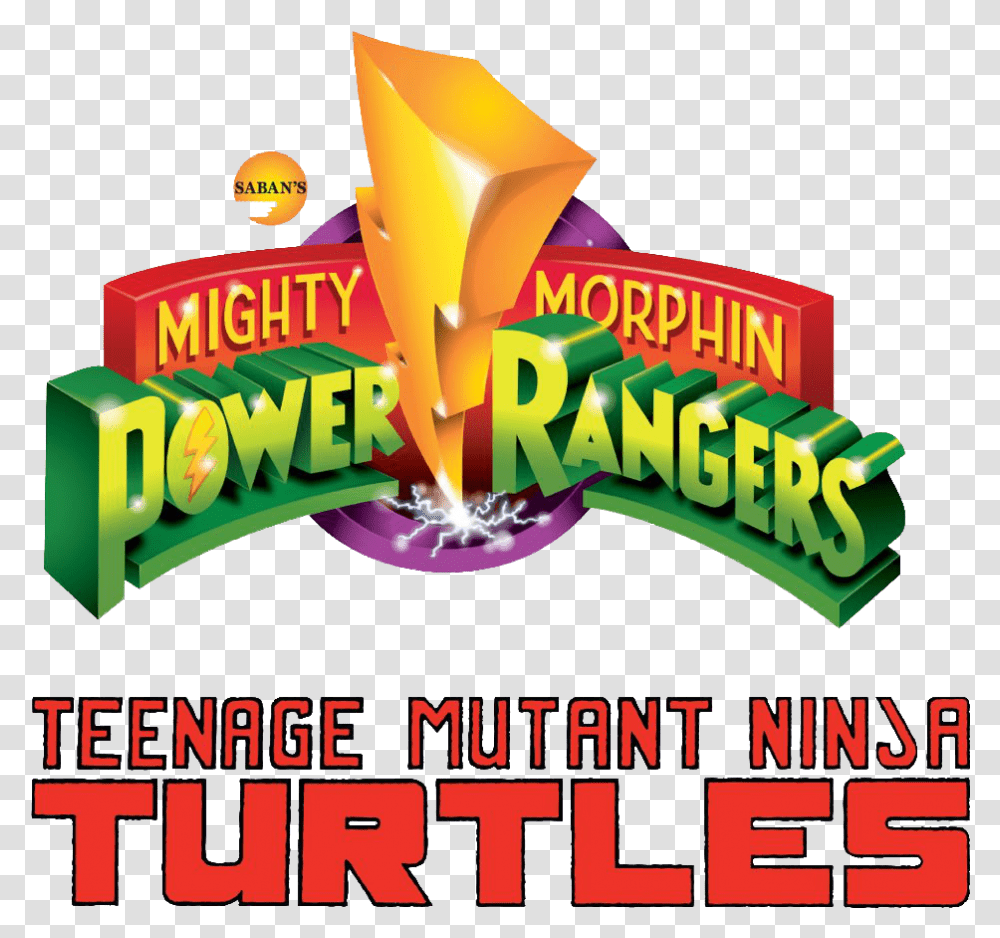 Mmpr Tmnt Logo Graphic Design, Advertisement, Poster, Flyer, Paper Transparent Png