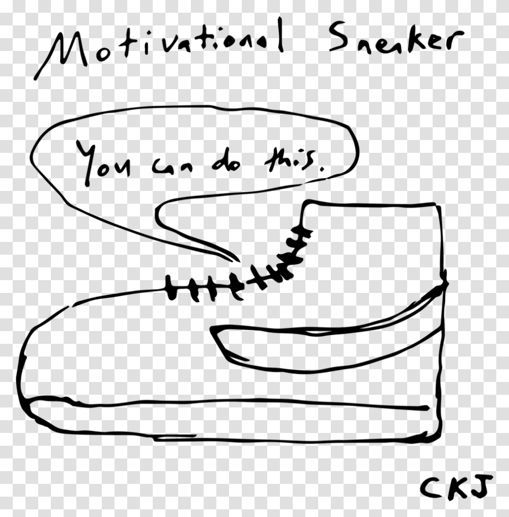 Mn Motivational Sneaker, Apparel, Footwear Transparent Png