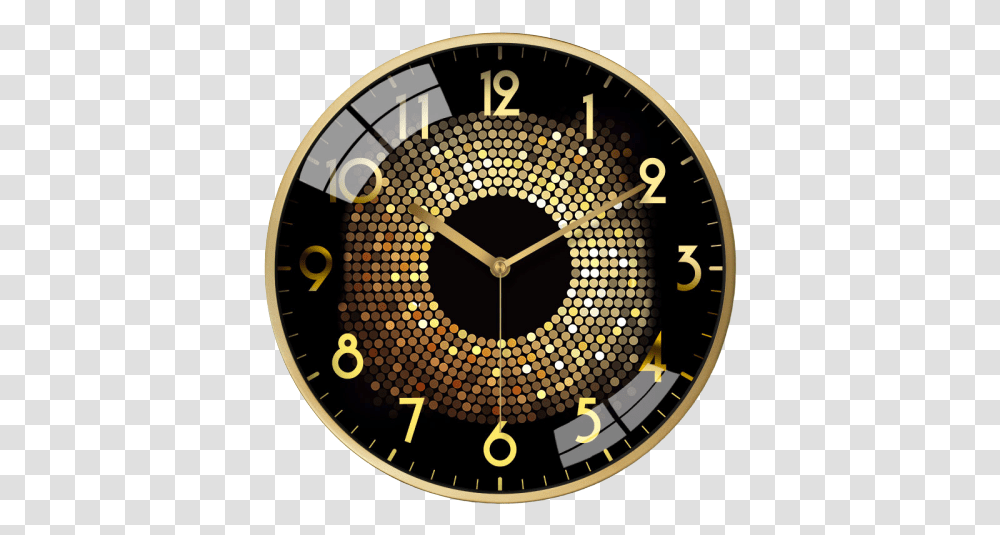 Mnste Gold Large Modern Wall Clock In 2020 Large Wall Wall Clock, Analog Clock, Clock Tower, Architecture, Building Transparent Png