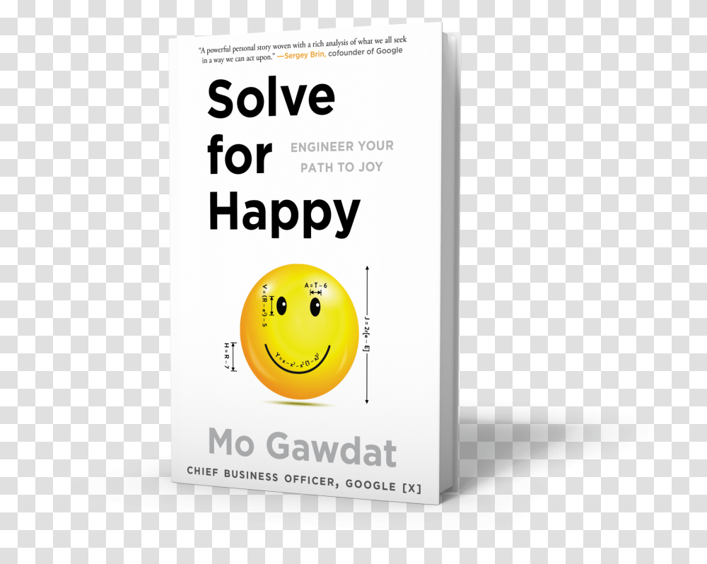 Mo Gawdat Solve For Happy, Poster, Advertisement, Flyer Transparent Png