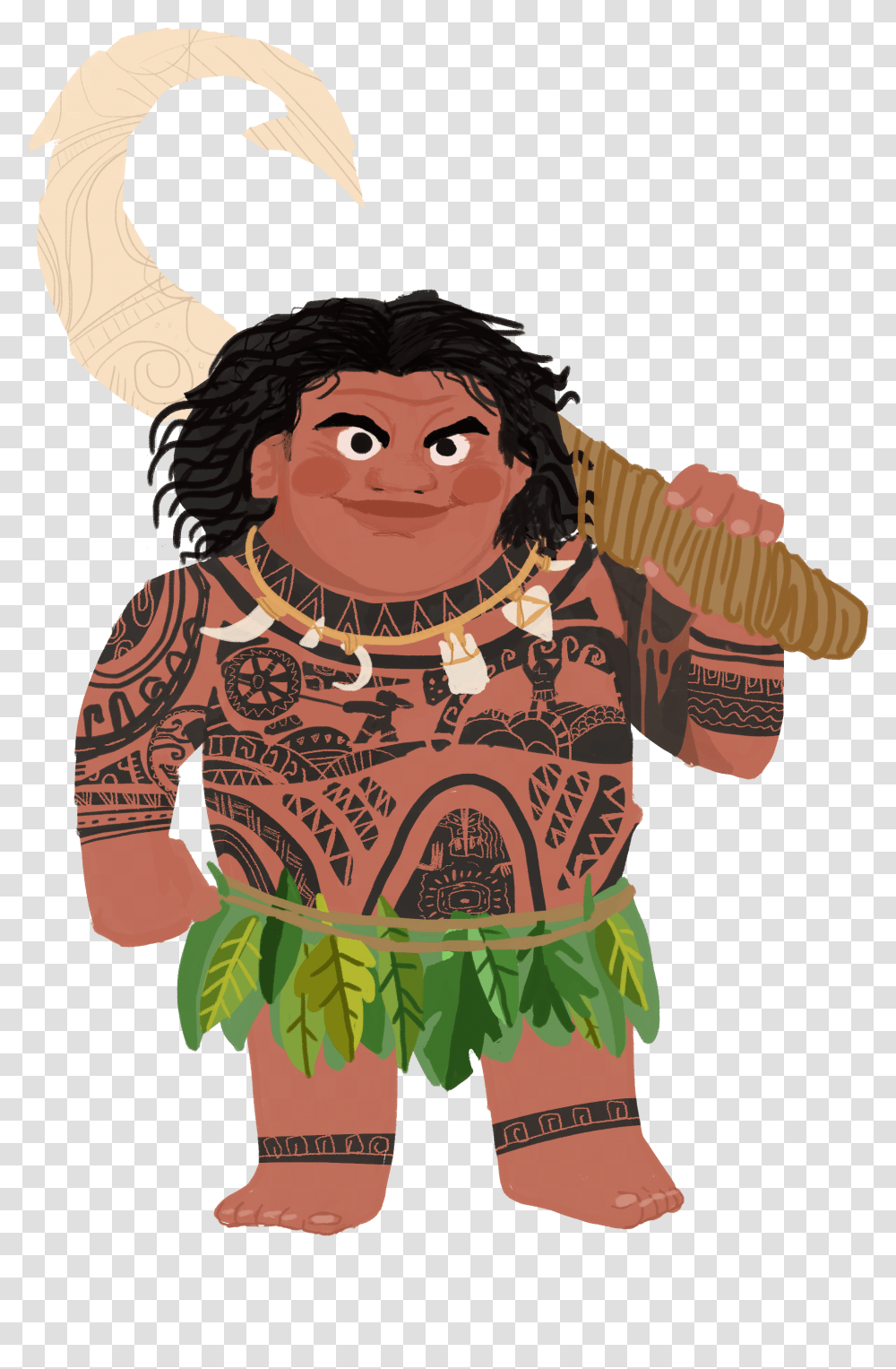 Moana Baby Background, Toy, Person, Hula, Costume Transparent Png