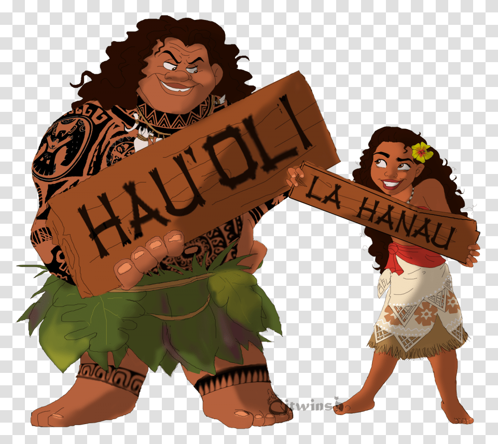 Baby Moana Clip Art Person People Poster Kid Transparent Png Pngset Com