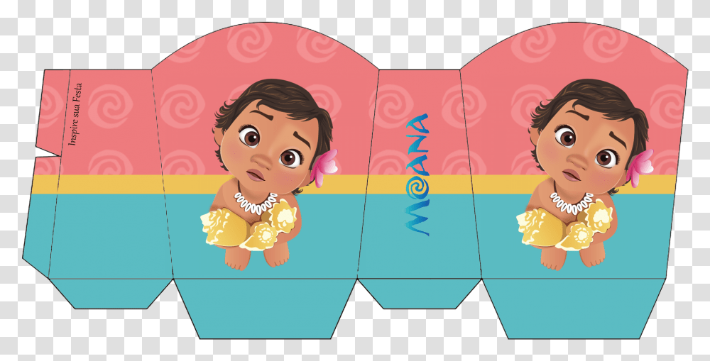 Moana Baby, Label, Doll, Person Transparent Png