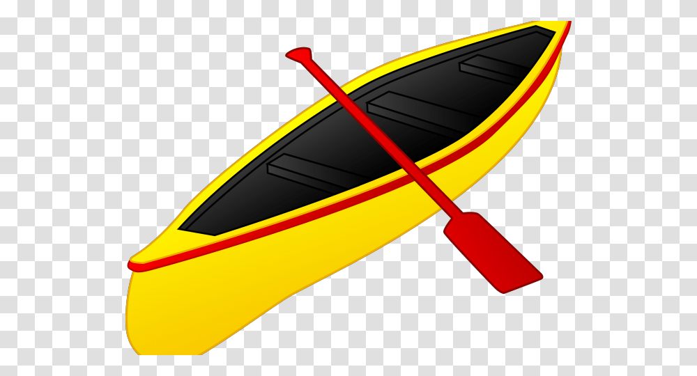 Moana Boat Canoe And Paddle Clipart, Vehicle, Transportation, Rowboat, Kayak Transparent Png