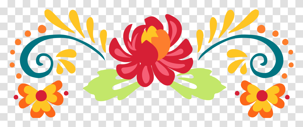 Moana Clipart Flower Mexican Flower Clipart, Plant, Anther, Graphics, Floral Design Transparent Png