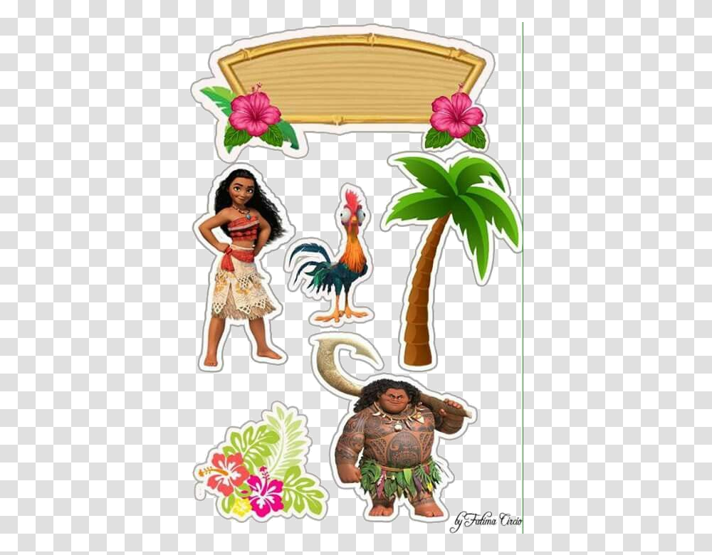 Moana Clipart Theme Clip Arts For Free On Moana Cake Topper Printable, Person, Human, Costume Transparent Png