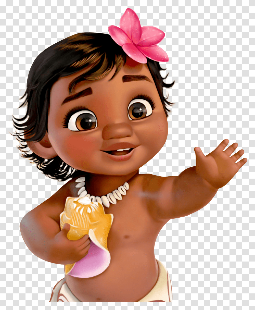 Moana Images Clipart Moana Bebe, Doll, Toy, Person, Human Transparent Png
