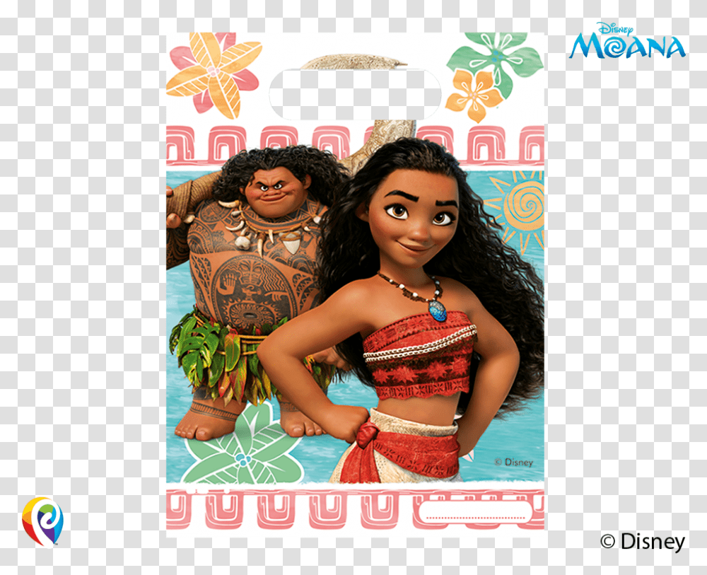 Moana Party Lootbag, Person, Human, Doll, Toy Transparent Png
