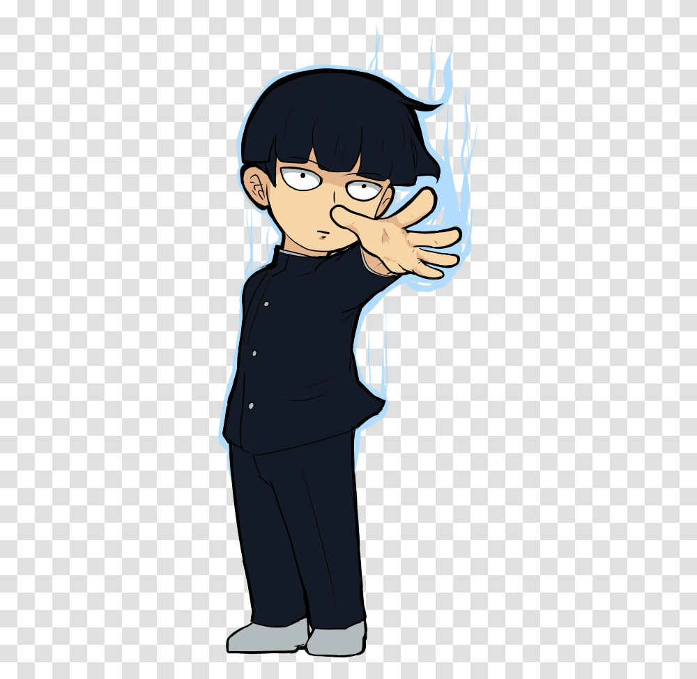 Mob Psycho 100 Tumblr Mob Psycho 100 Clipart, Clothing, Person, Sleeve, Hand Transparent Png
