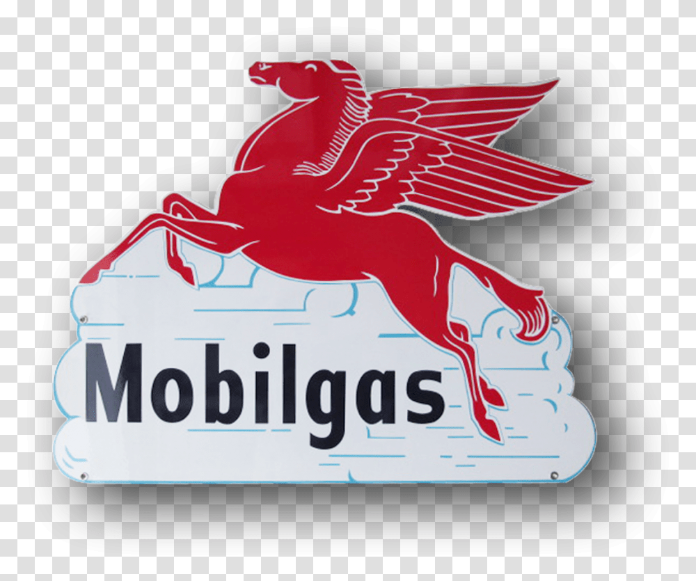 Mobil Pegasus In Cloud 509th Weapons Squadron, Text, Logo, Symbol, Trademark Transparent Png