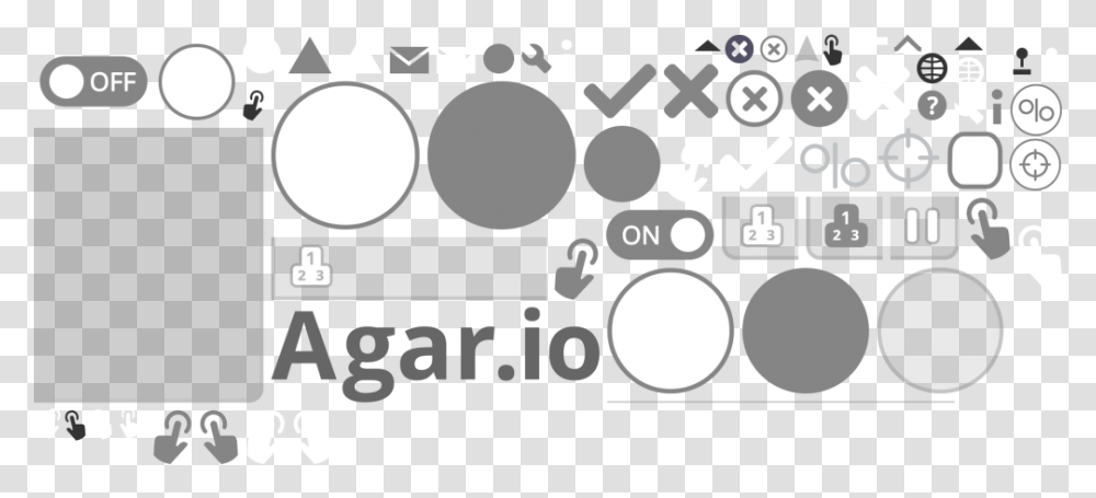 Mobile Agario Game Screen The Spriters Resource Dot, Electronics, Text, Joystick, Number Transparent Png