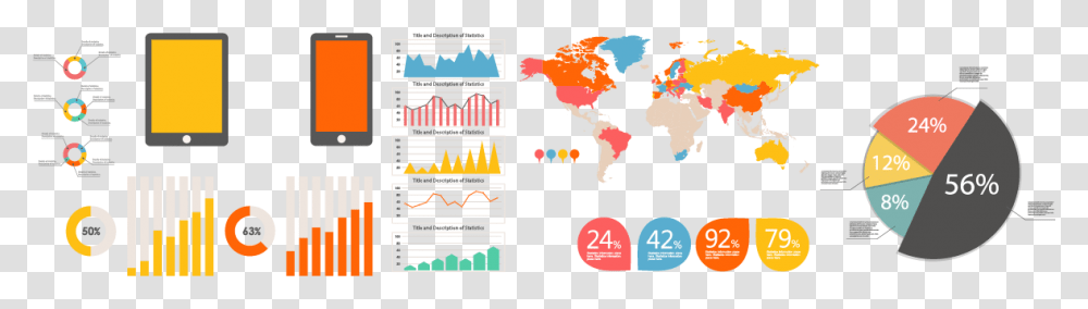 Mobile Analytics Image World Map, Plot, Diagram, Advertisement Transparent Png