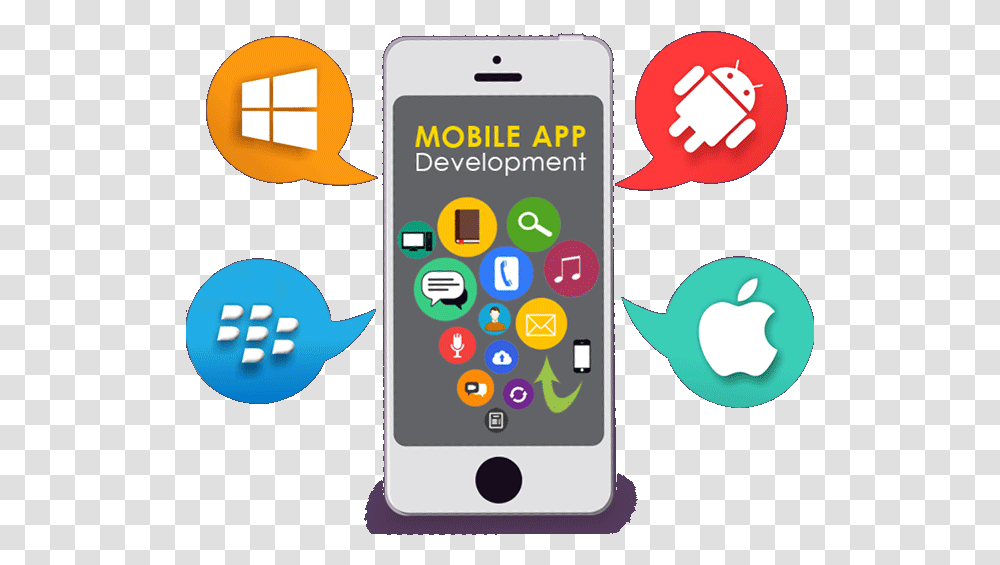 Mobile App Development Gif, Mobile Phone, Electronics, Cell Phone, Iphone Transparent Png