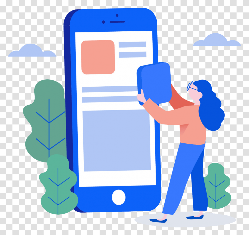 Mobile App Development Services Business Login Cell Phone Illustration, Electronics, Mobile Phone, Text, Gas Pump Transparent Png