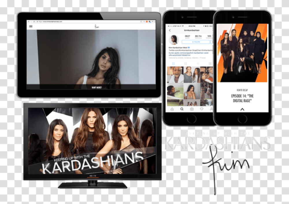 Mobile App Marketing Lessons From Kim Kardashian Pokemon Keeping Up With The Kardashians, Person, Human, Electronics, Monitor Transparent Png