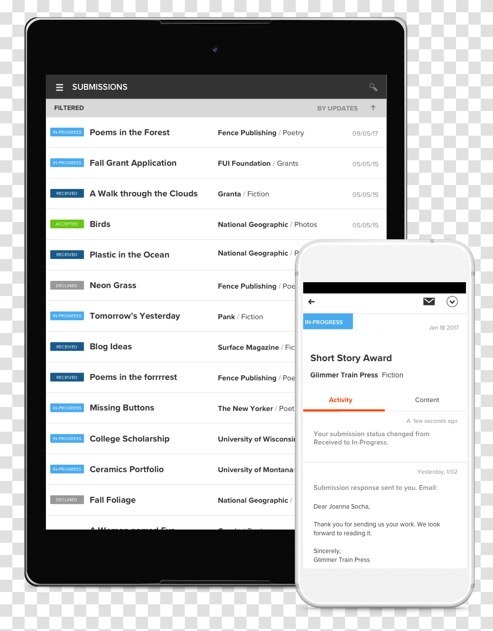 Mobile App Submittable Smart Device, Text, Menu, Electronics, Computer Transparent Png