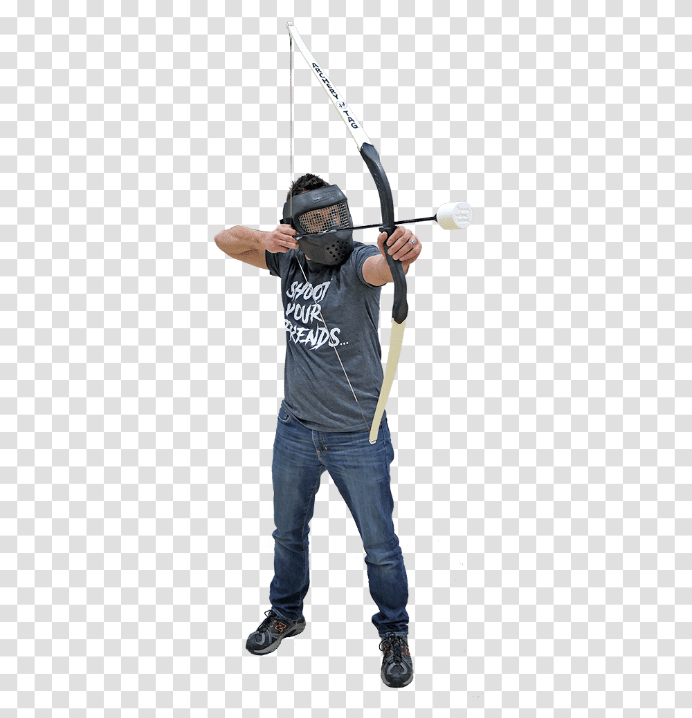 Mobile Archery Tag Games In Grand Rapids Michigan Archery Athlete, Person, Human, Bow, Sport Transparent Png