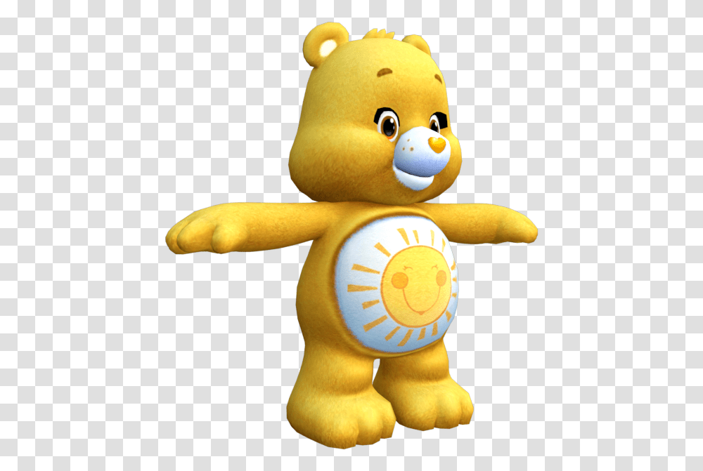Mobile Care Bears Music Band Funshine Bear The Models Care Bears Music Band, Toy, Figurine, Plush, Sweets Transparent Png