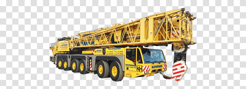 Mobile Crane Crane, Construction Crane, Transportation, Vehicle, Person Transparent Png