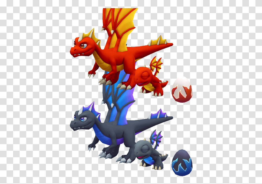 Mobile Dragonvale World Fire Dragon The Models Resource Dragonvale World Enchanted Fire, Toy Transparent Png