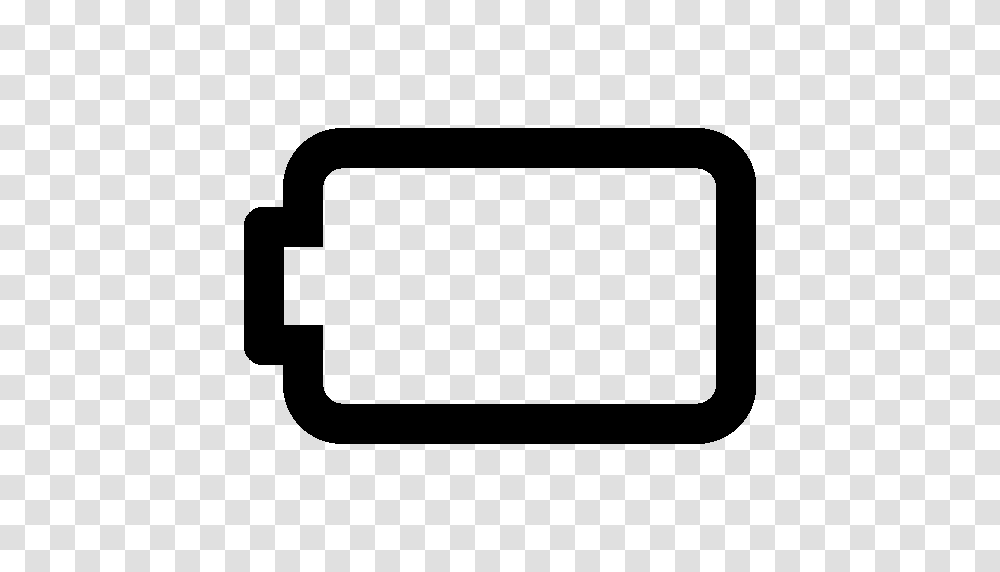 Mobile Empty Battery Icon Windows Iconset, Stencil, Label Transparent Png