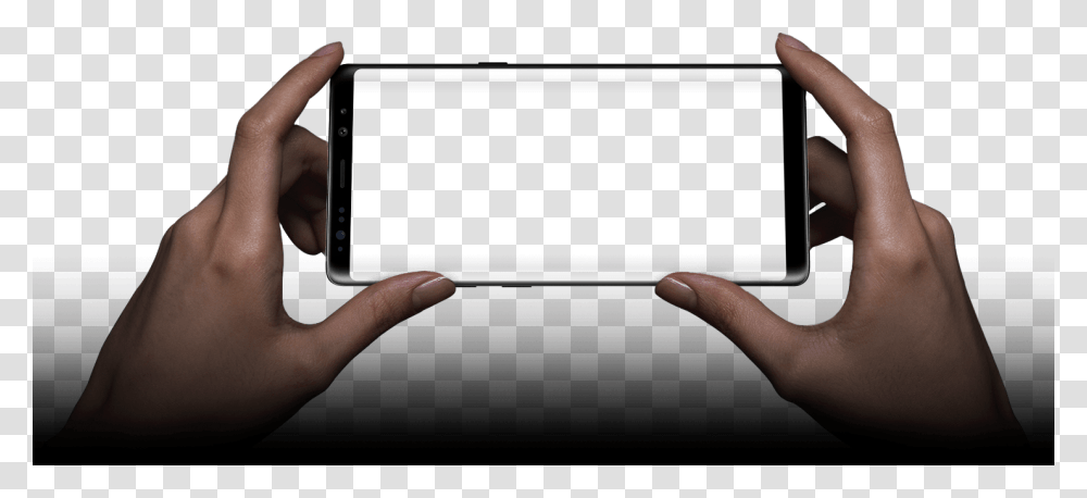 Mobile Frame With Hand, Person, Human, Phone, Electronics Transparent Png
