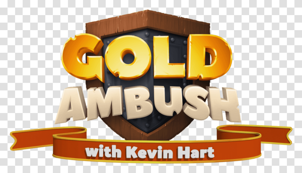 Mobile Game Gold Ambush With Kevin Hart Mobile Games Logos, Toy, Food, Word, Sweets Transparent Png