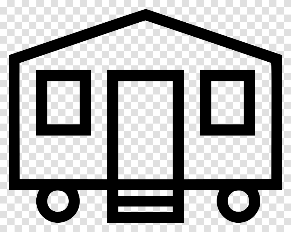 Mobile Home Icon Free Download, Housing, Building, Label Transparent Png