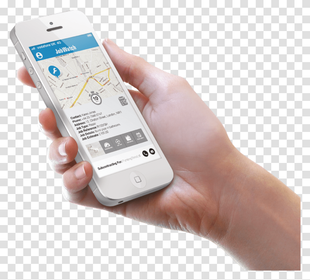 Mobile Map App, Person, Human, Mobile Phone, Electronics Transparent Png