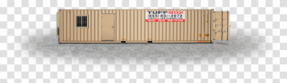 Mobile Office And Storage Combo Container Shipping Container, Vehicle, Transportation Transparent Png