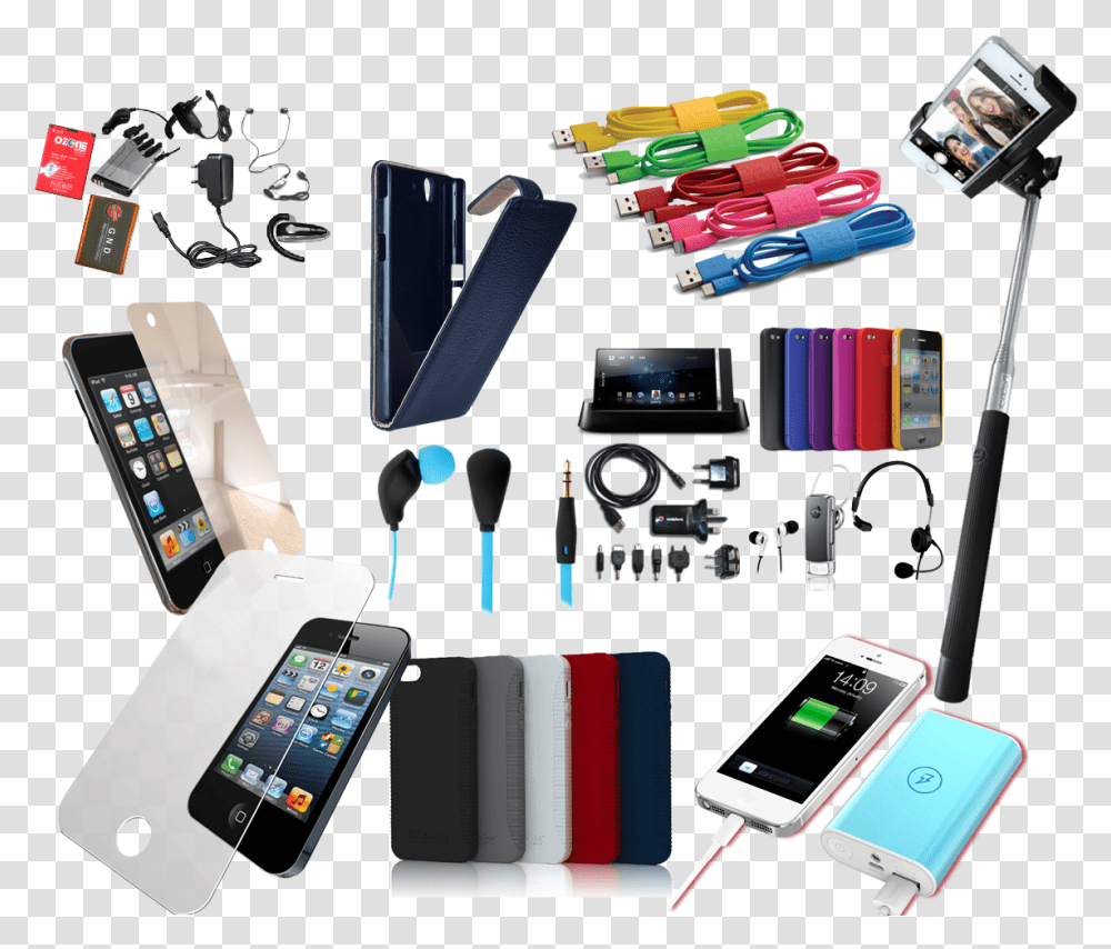 Mobile Phone Accessories Download Mobile Accessories Images Hd, Electronics, Cell Phone, Iphone, Camera Transparent Png