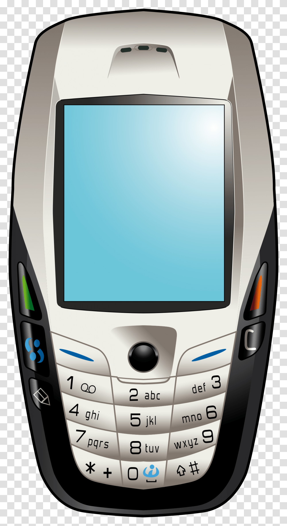 Mobile Phone Clip Art, Electronics, Cell Phone, Texting, Hand-Held Computer Transparent Png