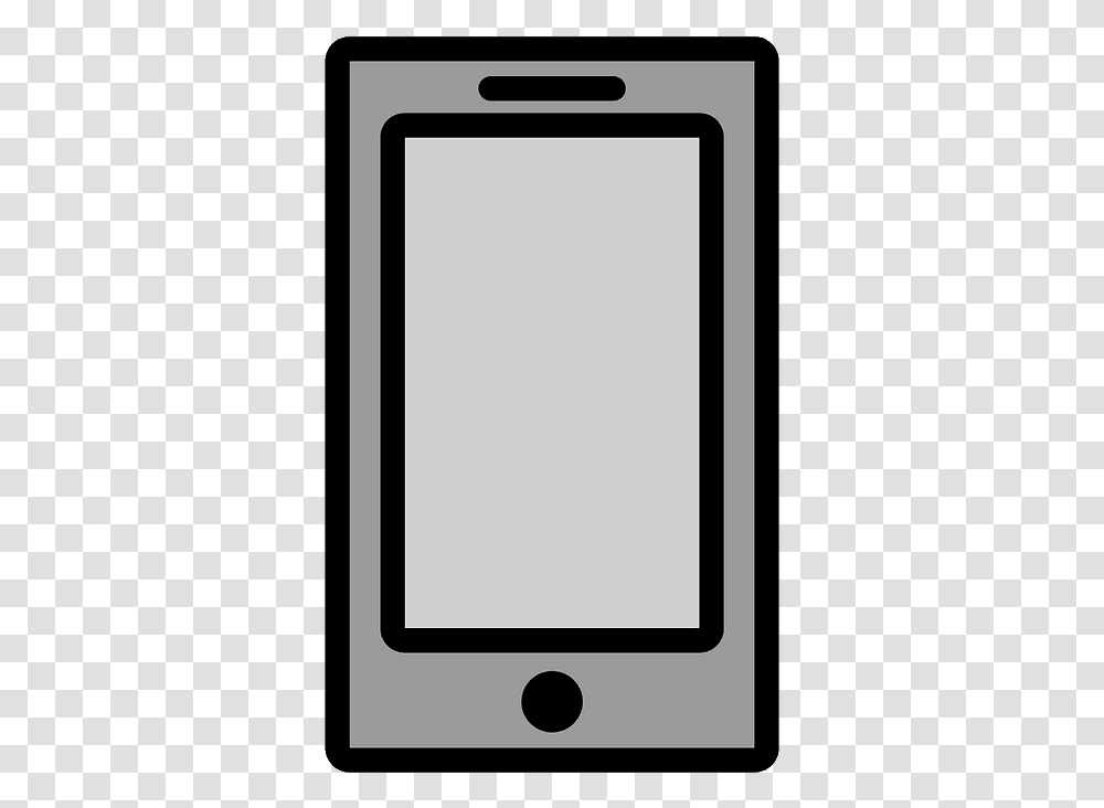 Mobile Phone Emoji Clipart, Electronics, Cell Phone, Mirror, Door Transparent Png