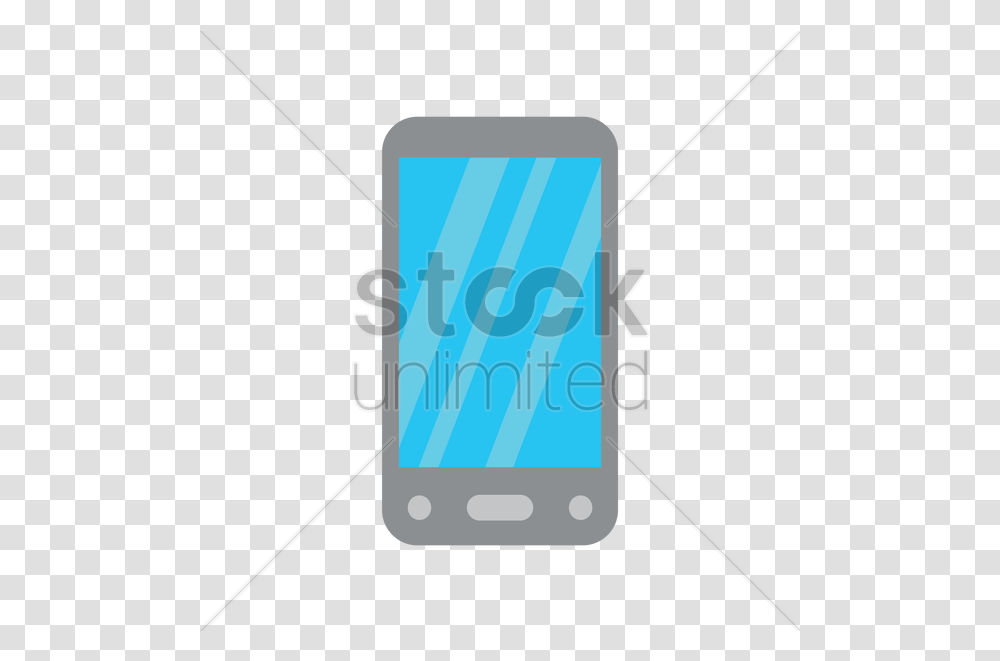 Mobile Phone Icon Vector Image Horizontal, Electronics, Cell Phone, Iphone, Computer Transparent Png