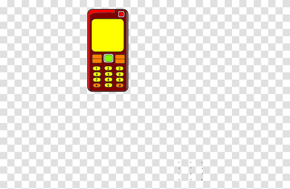 Mobile Phone In Colour Clip Art Vector Clip Mobile Phone, Electronics, Calculator, Cell Phone, Bus Transparent Png
