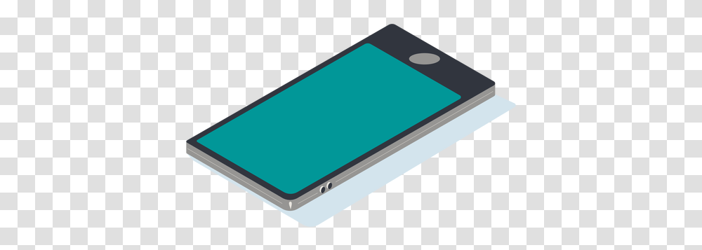Mobile Phone Isometric & Svg Vector File Smartphone, Electronics, Computer, Tablet Computer Transparent Png