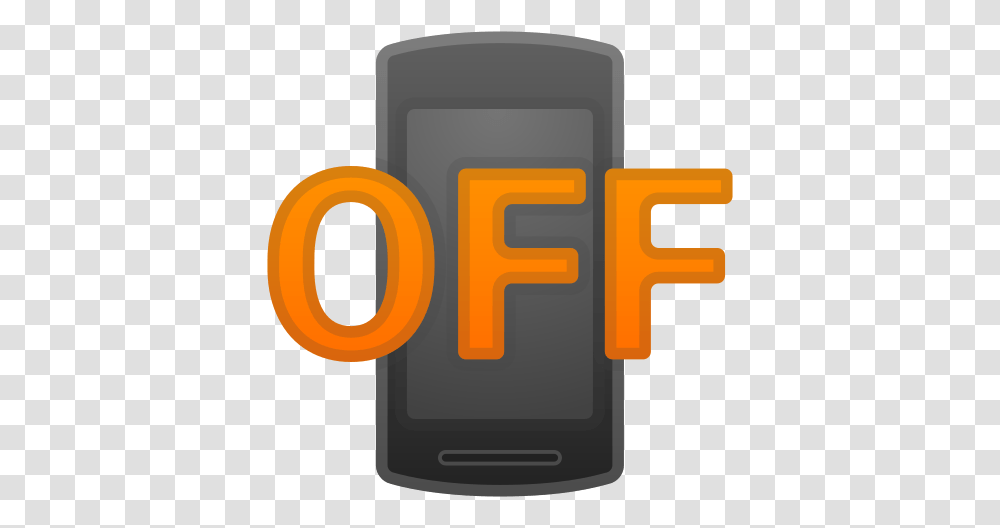 Mobile Phone Off Emoji Meaning With Telfono Apagado, Electronics, Text, Gas Pump, Machine Transparent Png