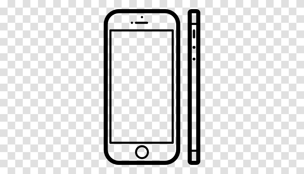 Mobile Phone Popular Model Apple Iphone, Electronics, Cell Phone Transparent Png