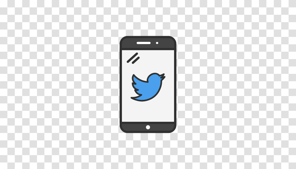 Mobile Phone Twitter Twitter Logo Icon, Electronics, Cell Phone, Iphone Transparent Png